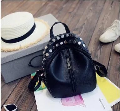Hexagon Studded Backpack