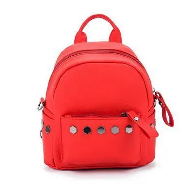Hexagon Studded Backpack