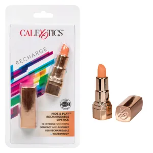 Hide and Play Rechargeable Lipstick - Coral