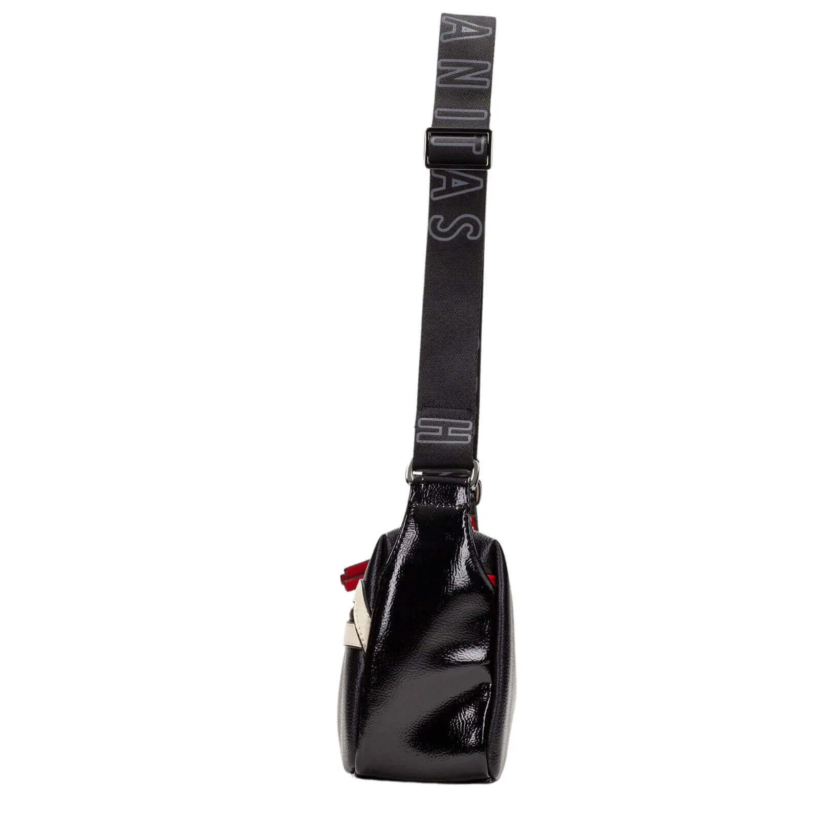 Hispanitas Black Sporty Crossbody Bag
