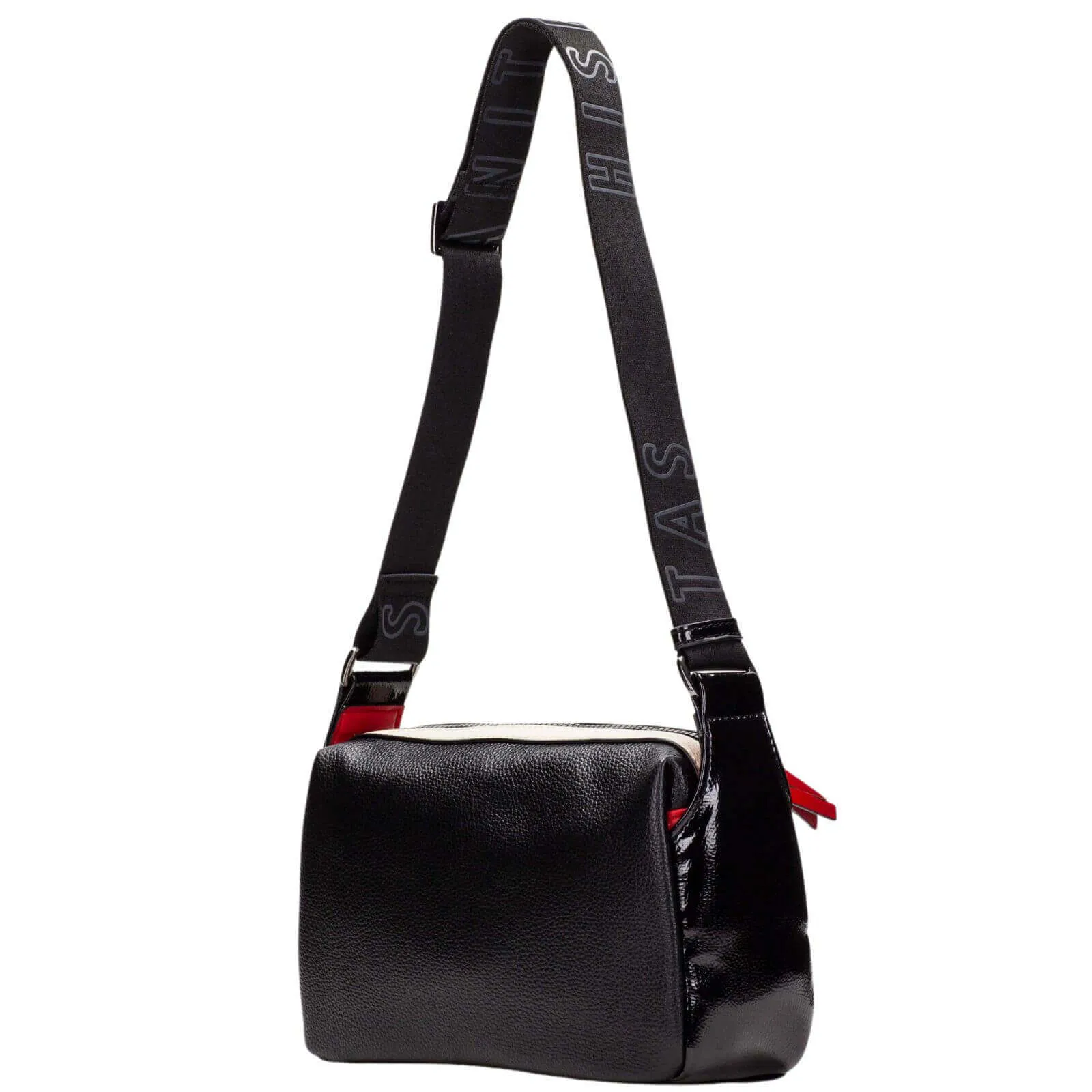 Hispanitas Black Sporty Crossbody Bag