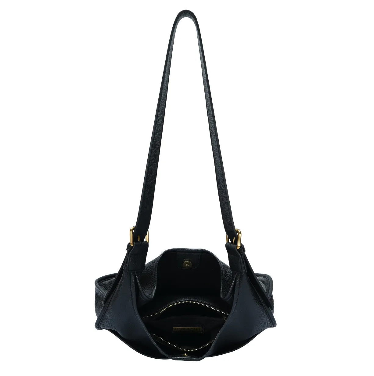 Hobo Tote Bag With Removable Pouch