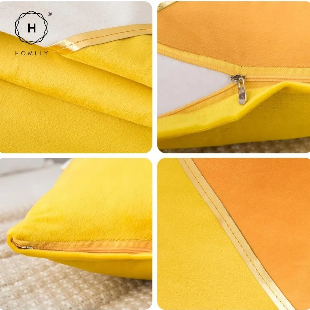Homlly Ouno Velvet Cushion Cover