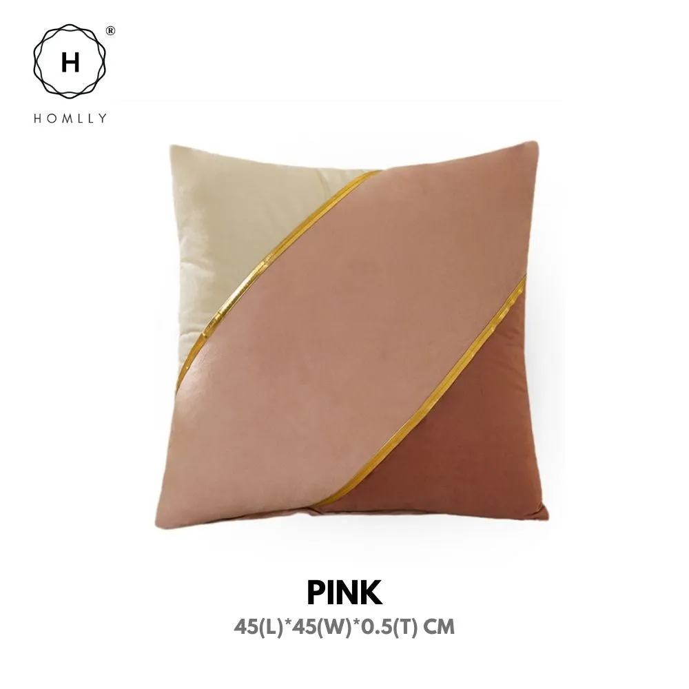 Homlly Ouno Velvet Cushion Cover