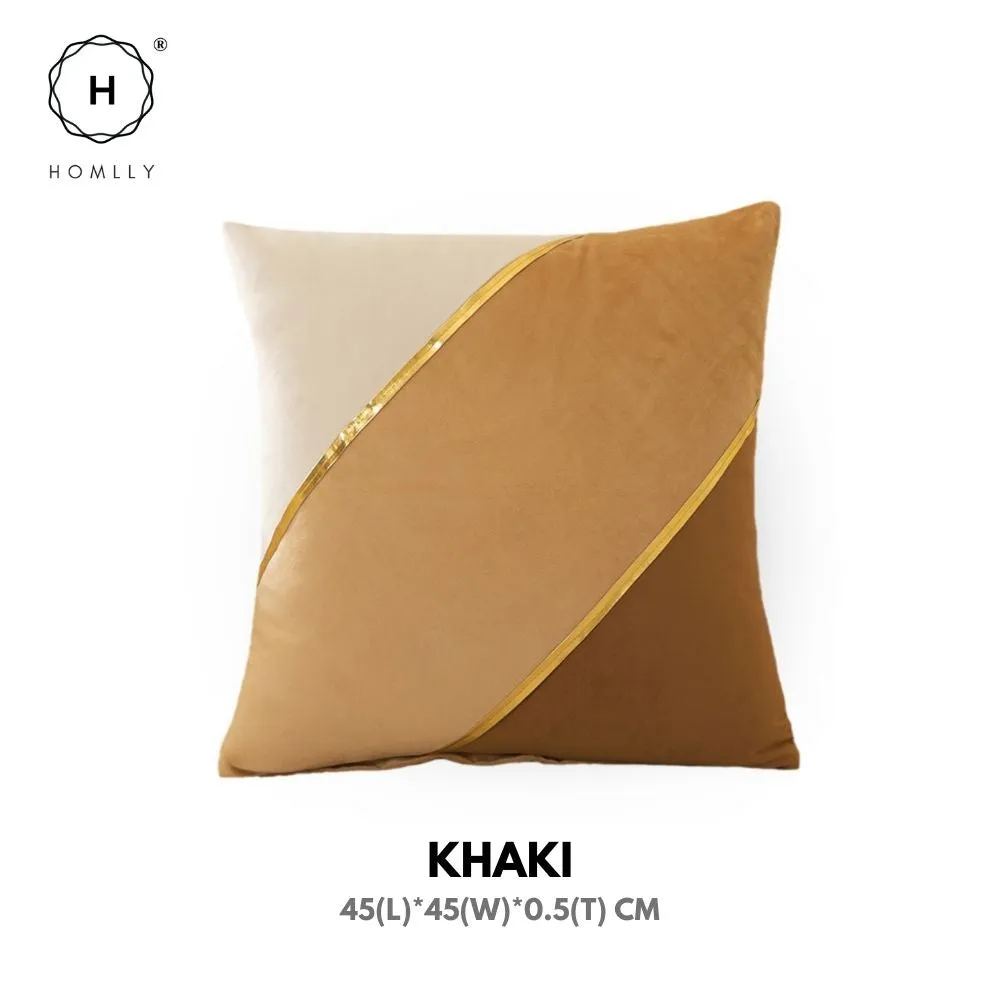 Homlly Ouno Velvet Cushion Cover