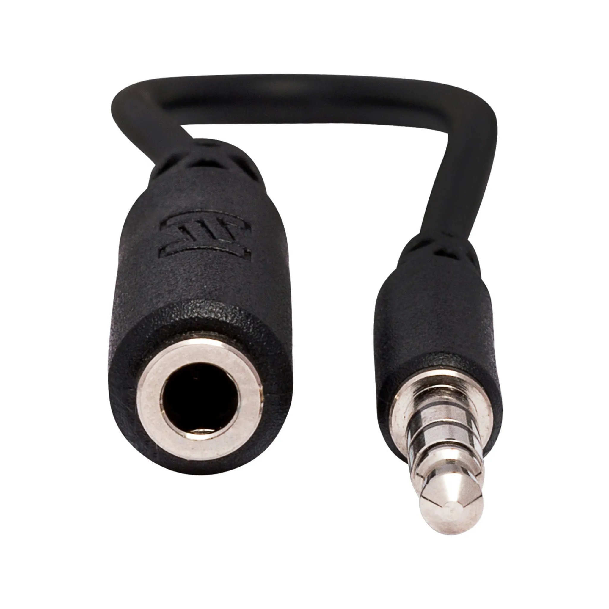 Hosa MHE-158 Headphone Adaptor, 3.5 mm TRRS to Slim 3.5 mm TRRS