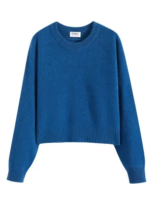 Iliana Cashmere Boxy Crewneck