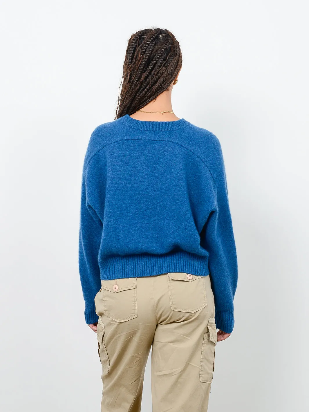 Iliana Cashmere Boxy Crewneck