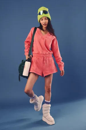 INTERCEPT ROMPER - HIBISCUS