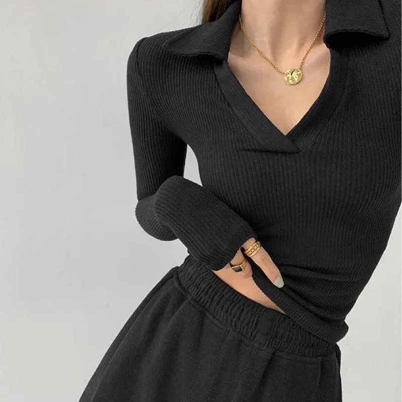 Isabel Long Sleeve Polo Shirt