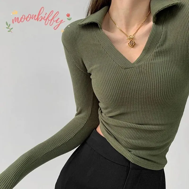 Isabel Long Sleeve Polo Shirt