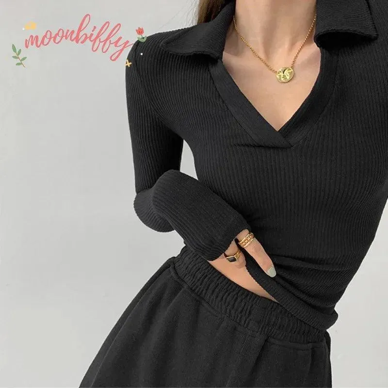 Isabel Long Sleeve Polo Shirt