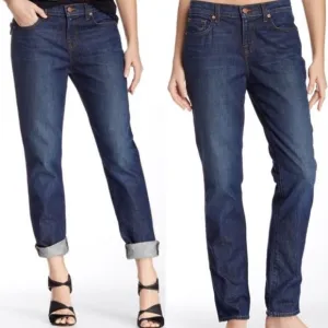 J BRAND AIDAN SLOUCHY BOYFRIEND RINGER JEANS