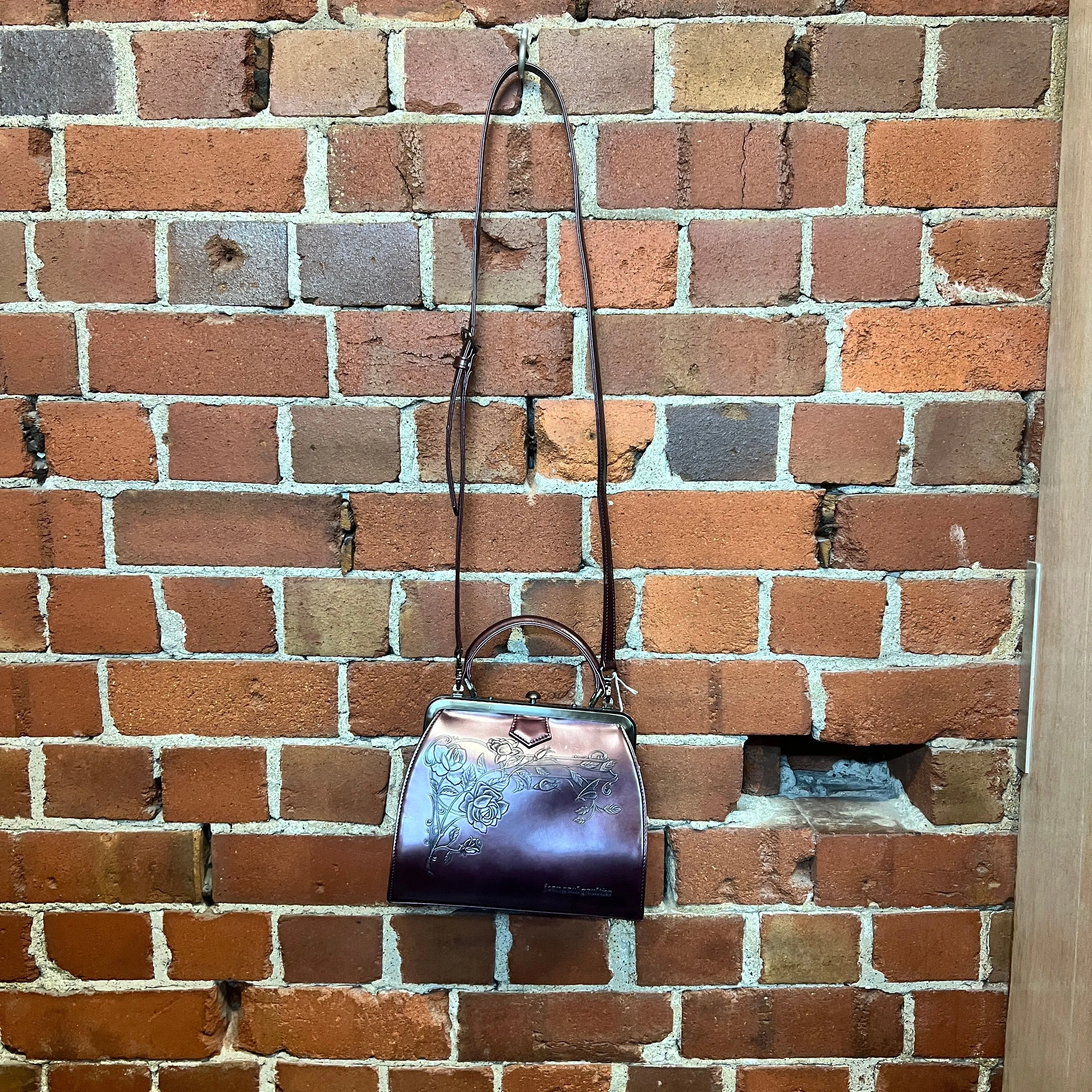 JEAN PAUL GAULTIER 1990's embossed handbag