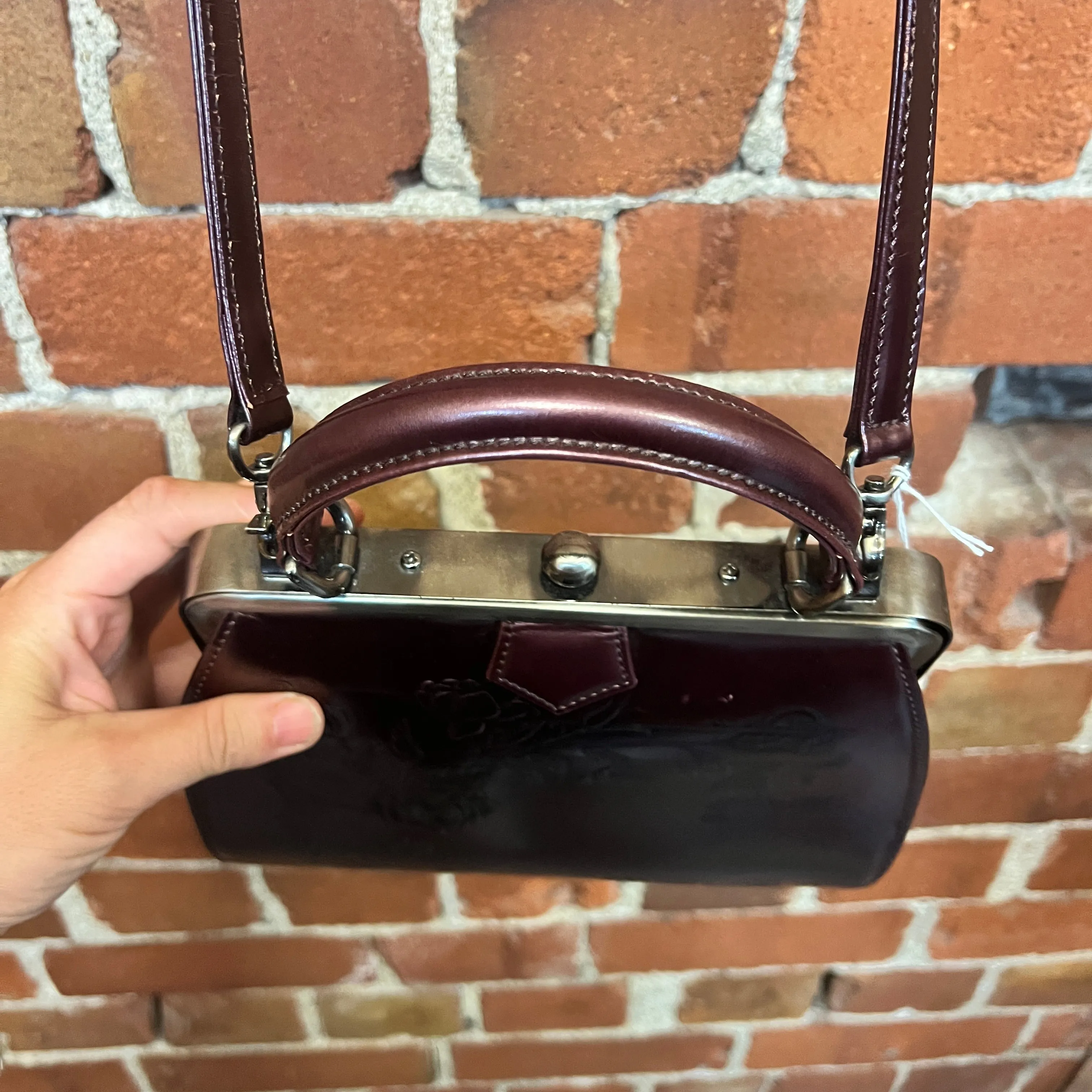 JEAN PAUL GAULTIER 1990's embossed handbag