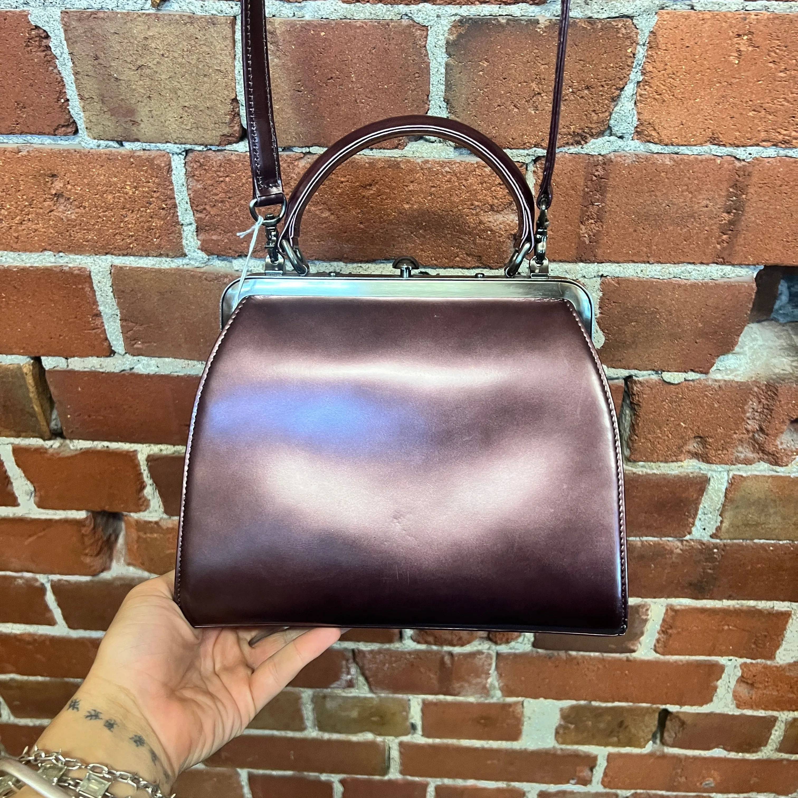 JEAN PAUL GAULTIER 1990's embossed handbag