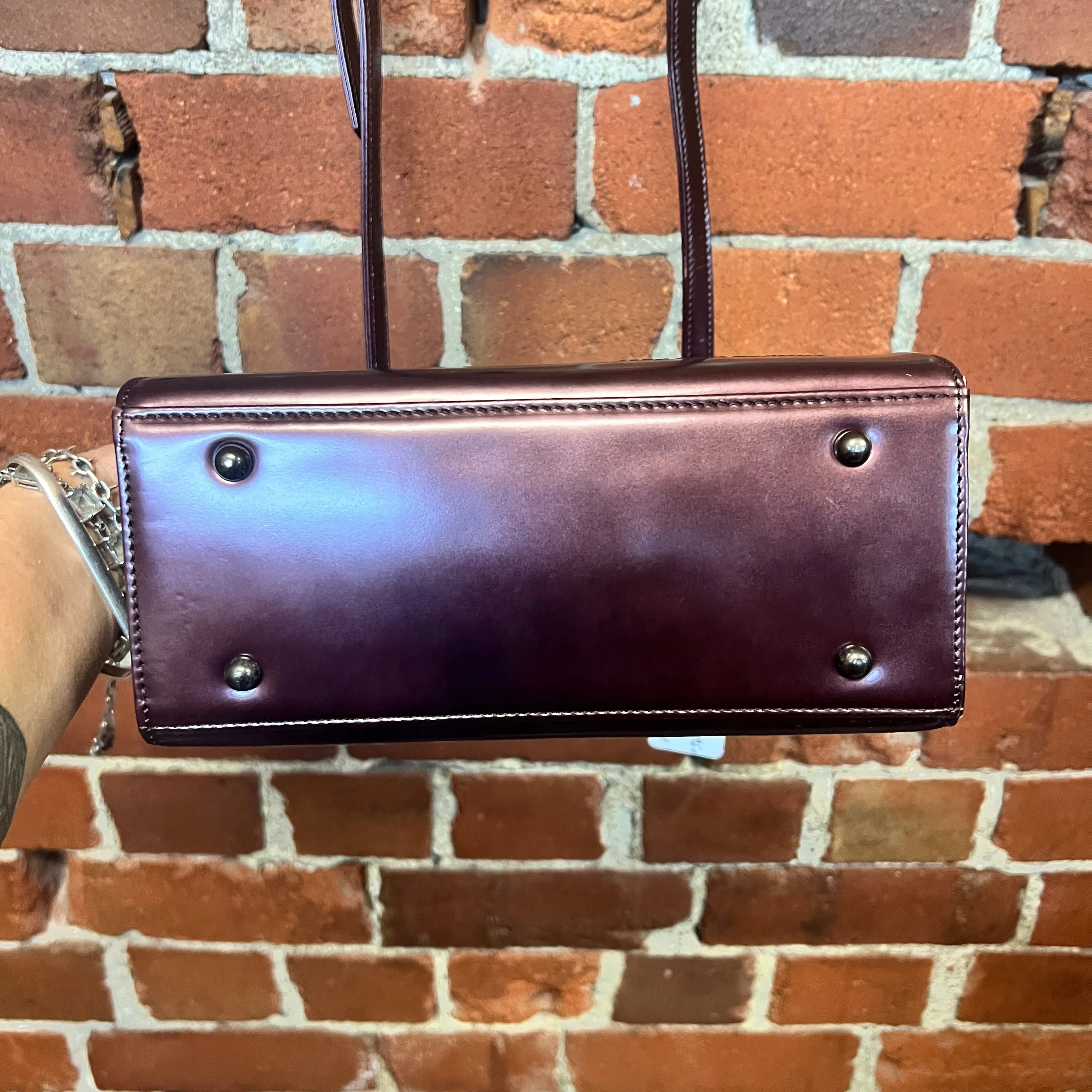 JEAN PAUL GAULTIER 1990's embossed handbag