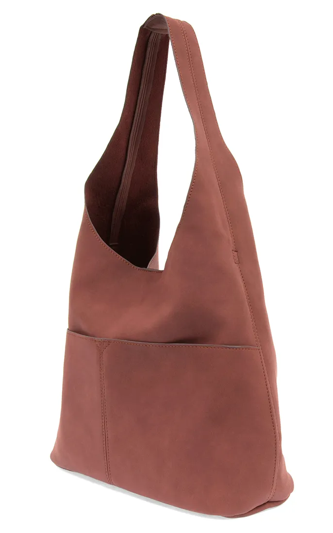 Jenny Brick Sueded Hobo