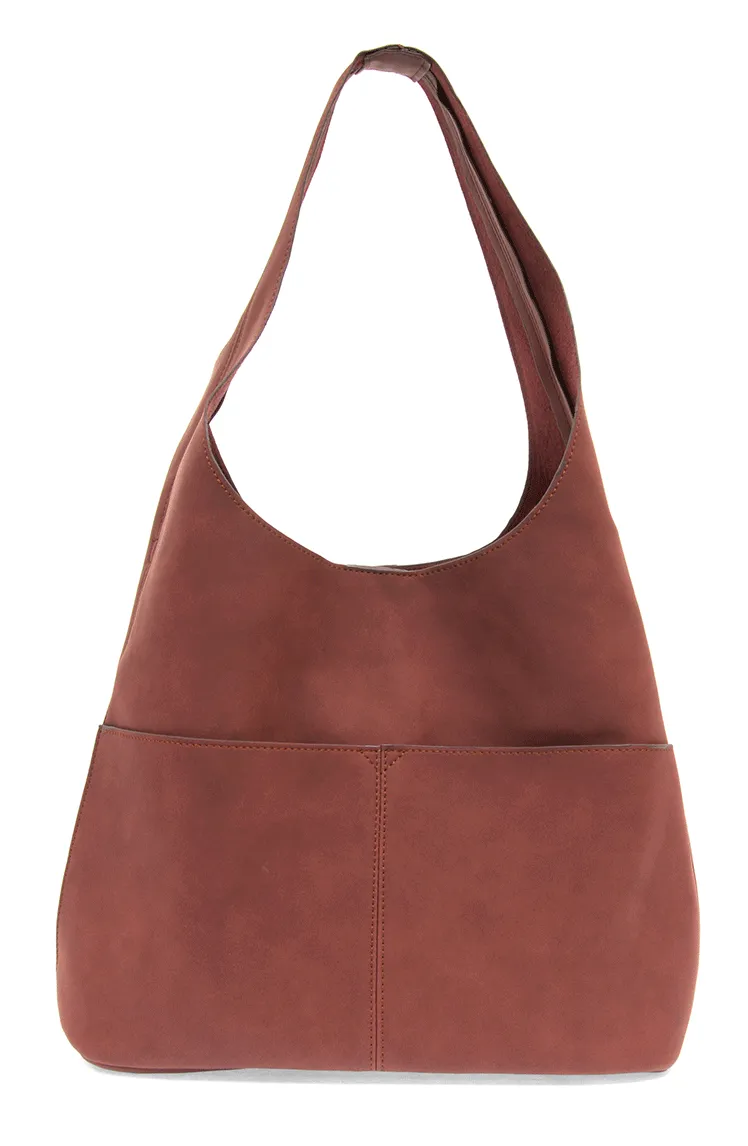 Jenny Brick Sueded Hobo