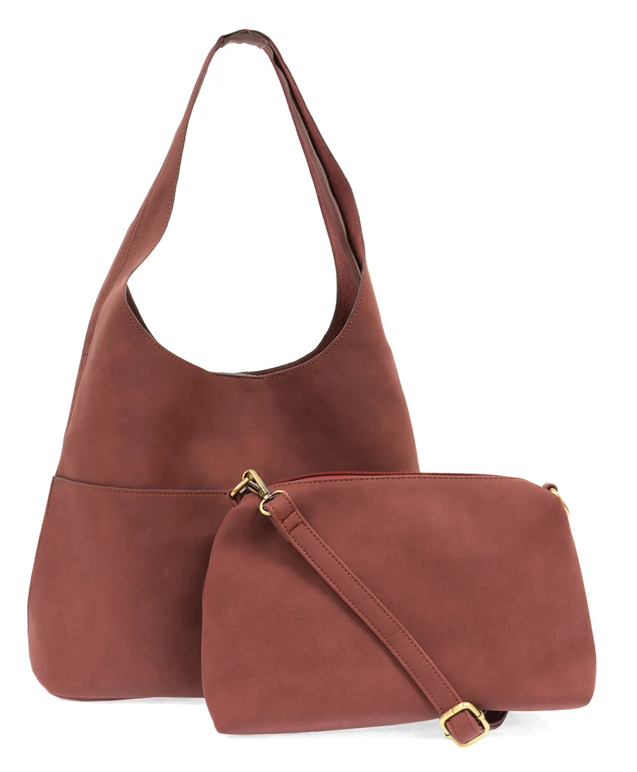 Jenny Brick Sueded Hobo