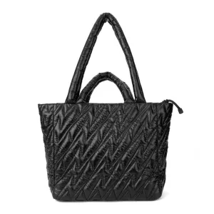 Joaquina PWR Puffer Bag | Negro Brillante
