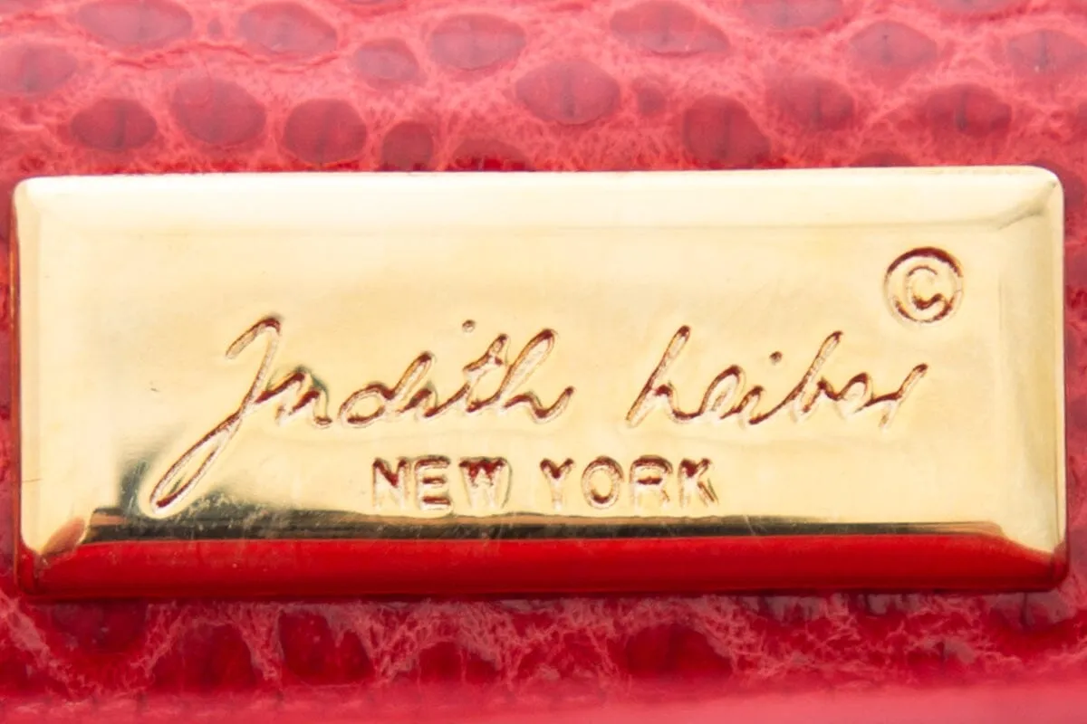 Judith Leiber Red Watermelon Detail Clutch NWT
