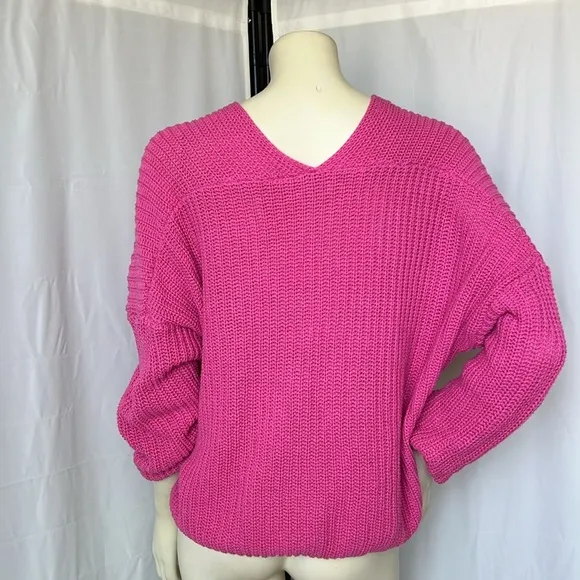 Judith March Pink Star-Embellished Sweater