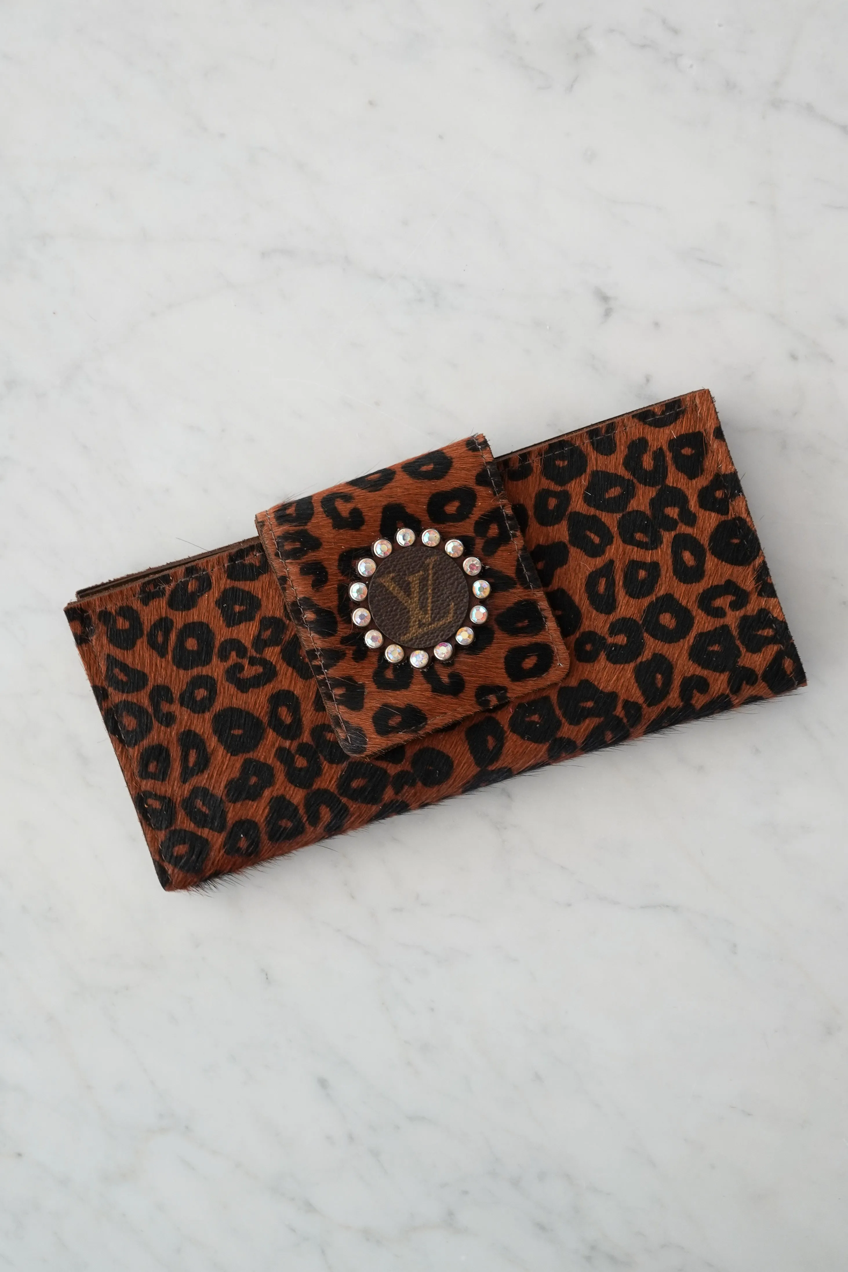 Jungle LVOE Monogram Clutch Wallet