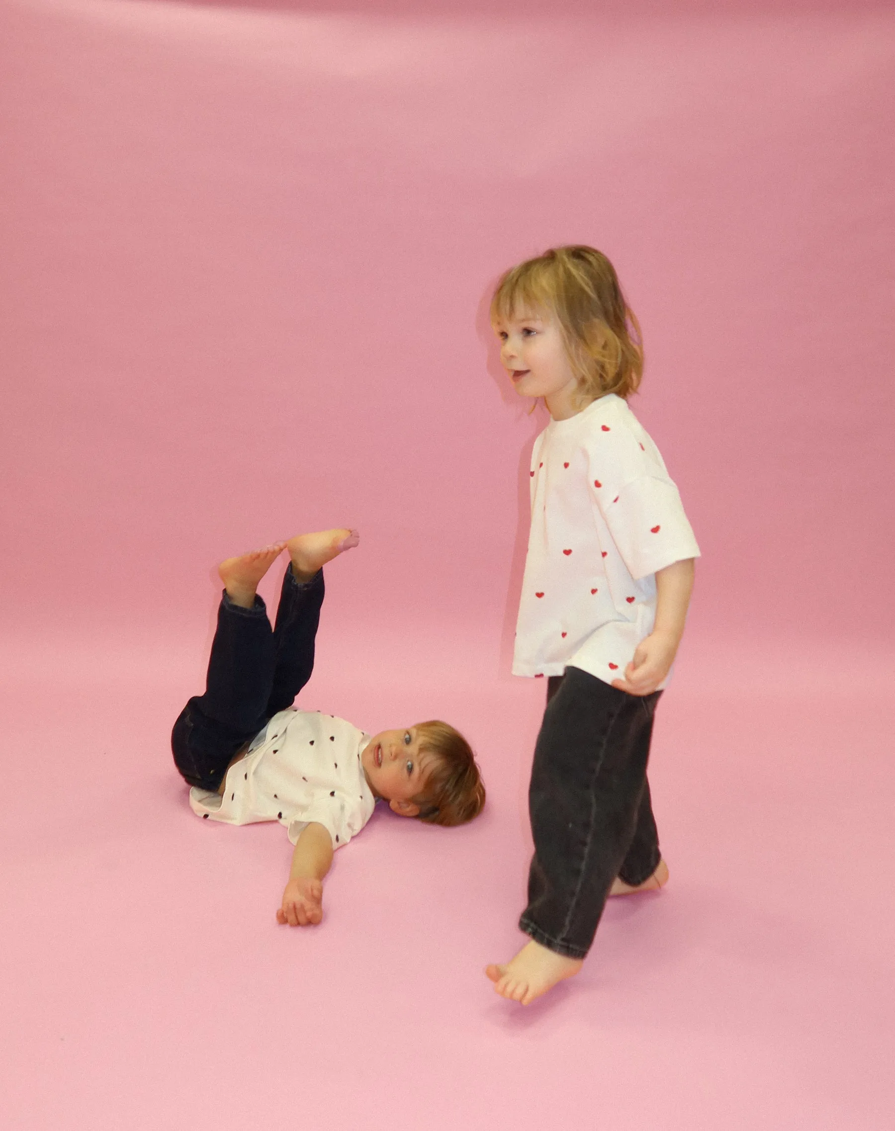Kids All Over Heart Boxy Tee