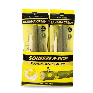 King Palm Slim Size - Banana Cream - 20ct - 2pk - (1 Display)