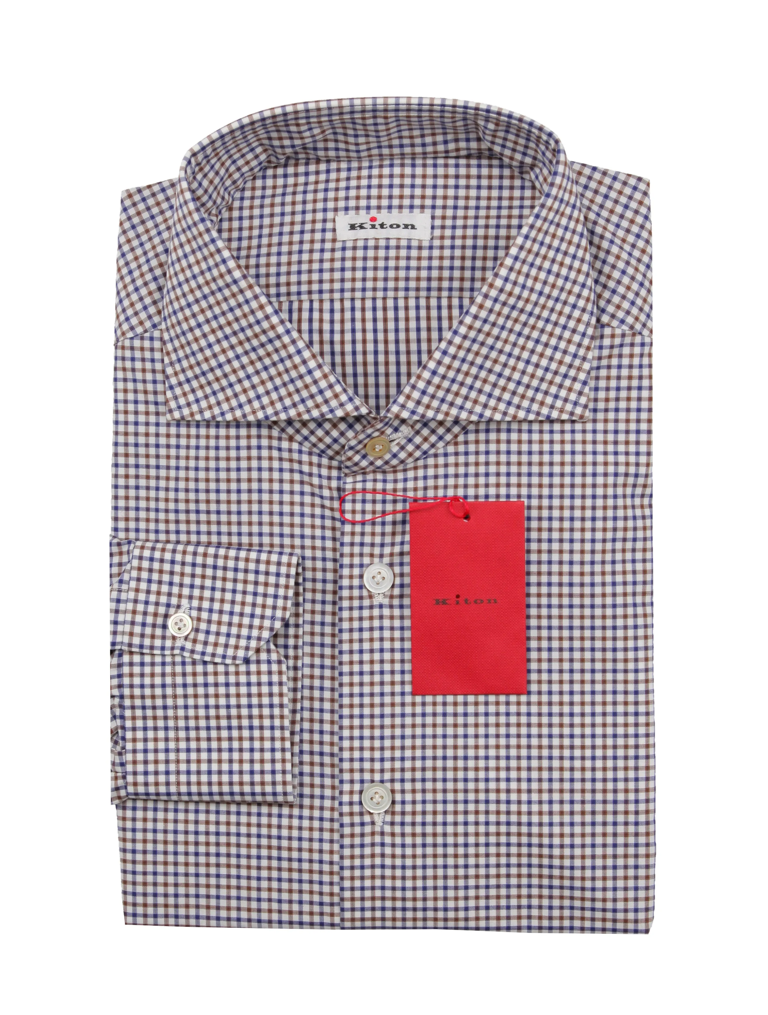 Kiton Blue Shirt - Slim