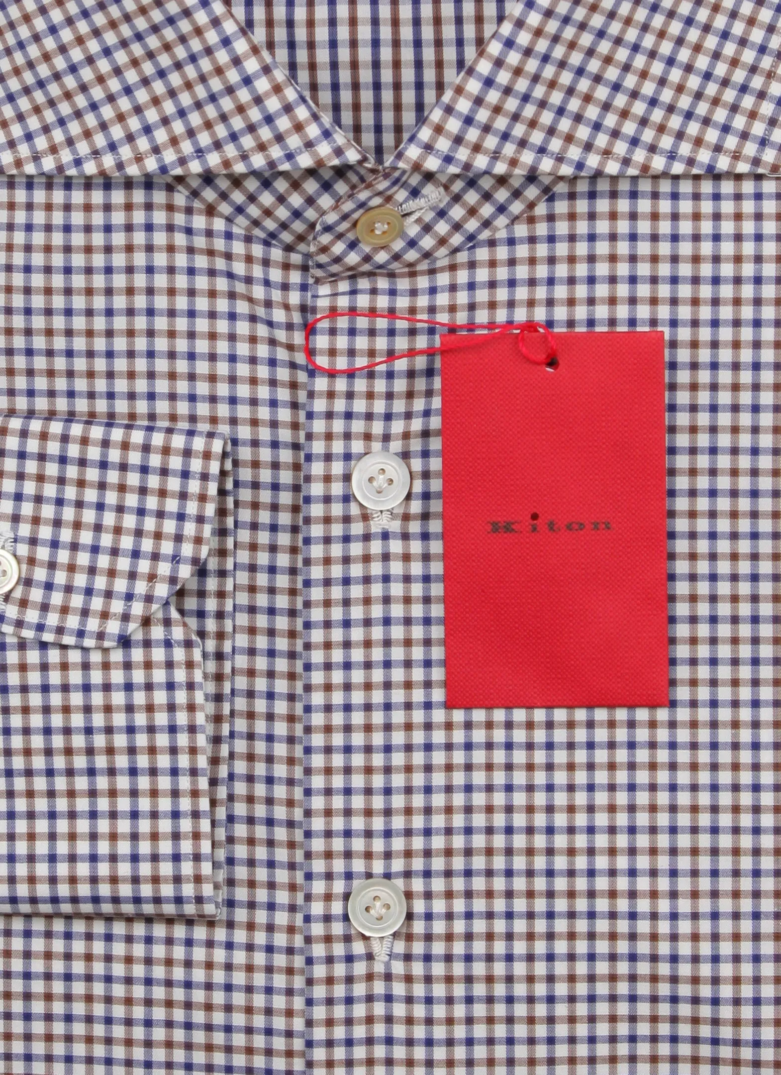 Kiton Blue Shirt - Slim