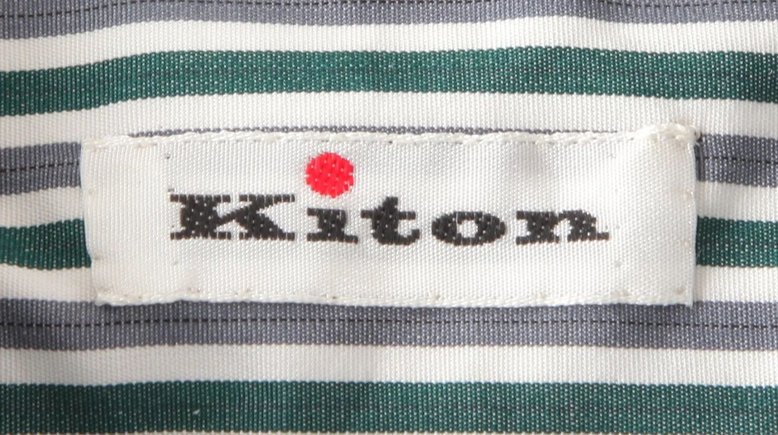 Kiton Green Shirt - Slim
