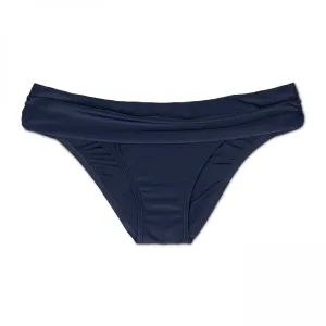 Kona Sol Women's Medium Coverage Foldover Hipster Bikini Bottom