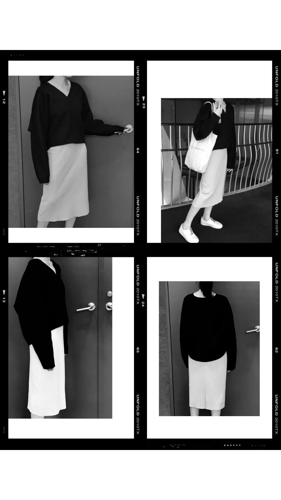Kozue Top -black