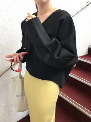 Kozue Top -black
