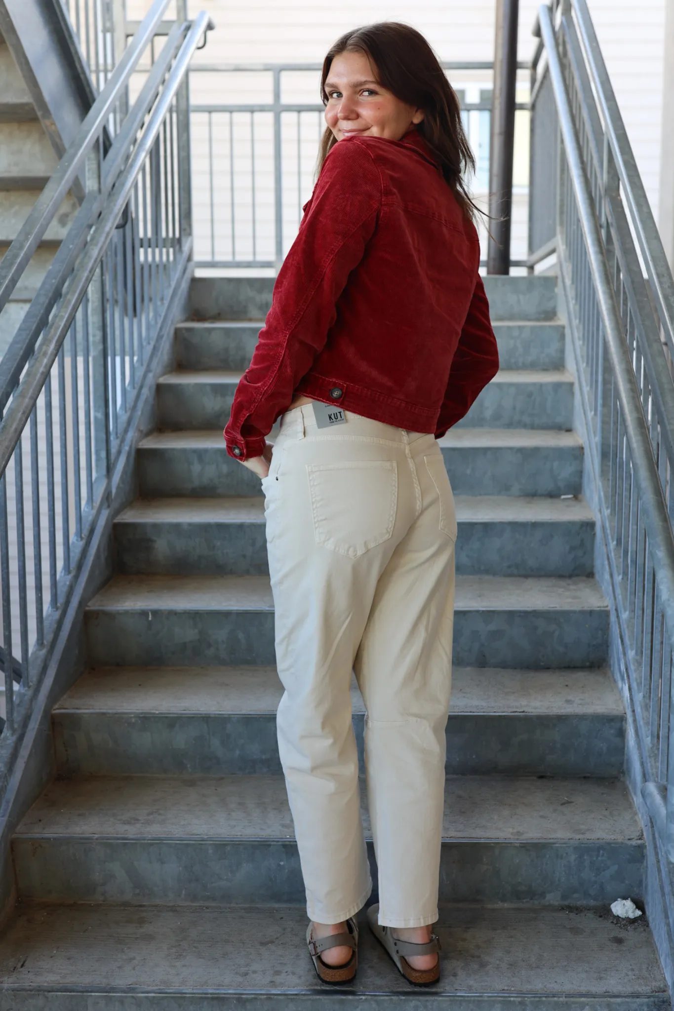 Kut From The Kloth: Ashley High Rise Slouchy