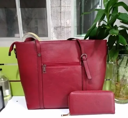 Ladies Shoulder Bag Two-piece Handbag