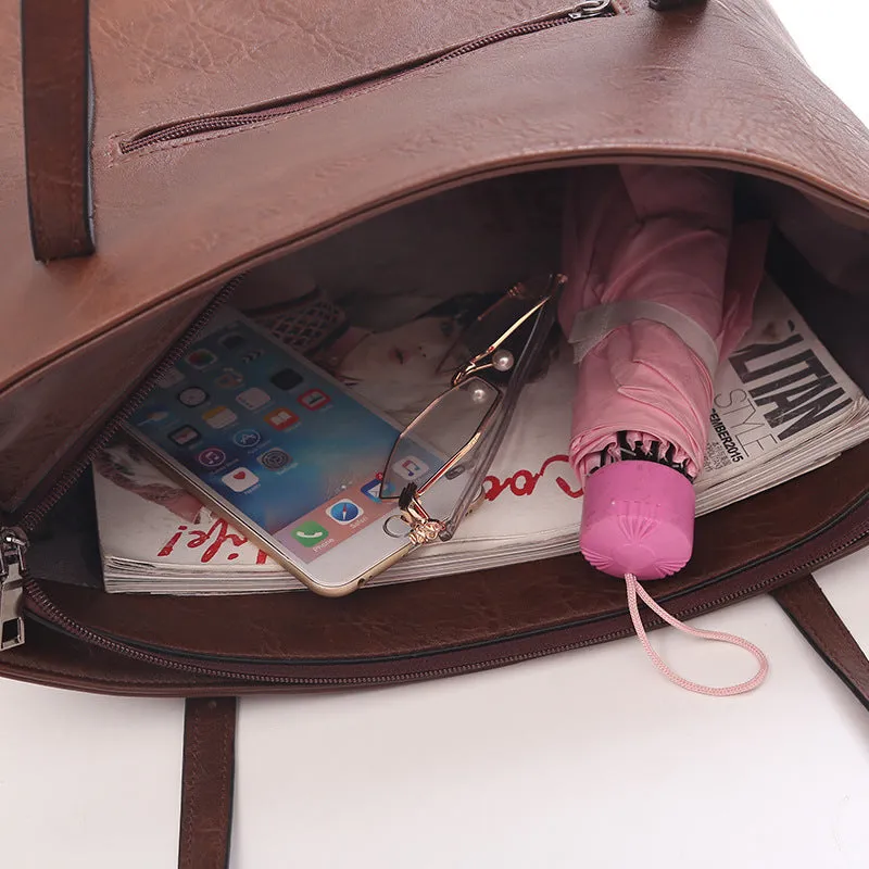 Ladies Shoulder Bag Two-piece Handbag