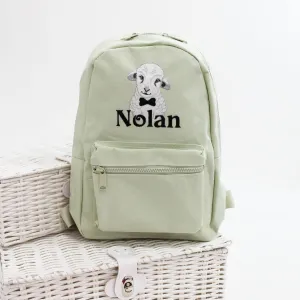Lamb with Bow Tie Backpack - Various Colours