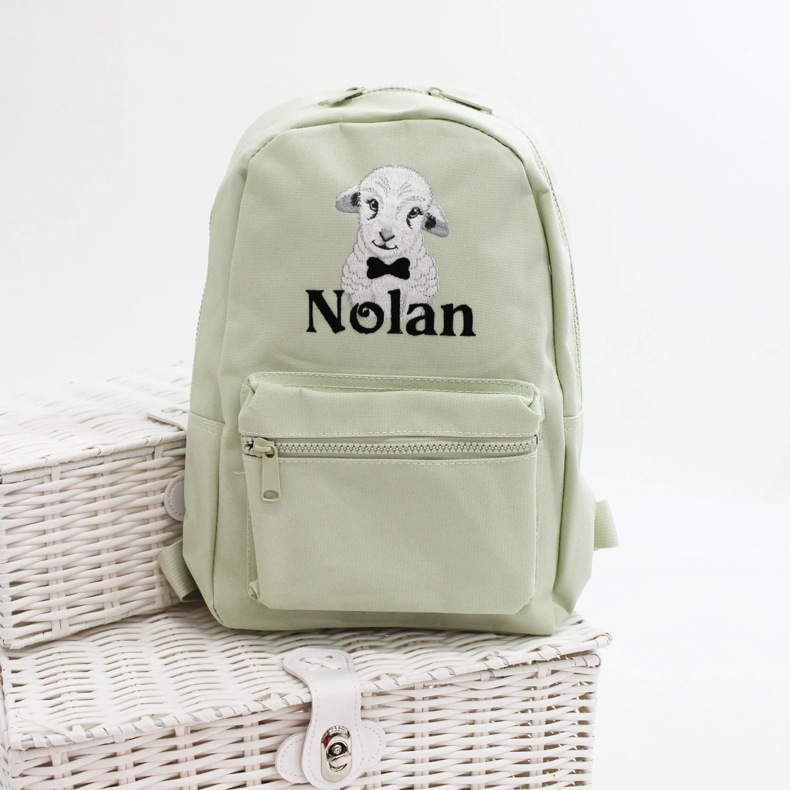 Lamb with Bow Tie Backpack - Various Colours