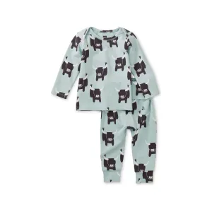 Lap Shoulder Top Set - Torito Little Bull