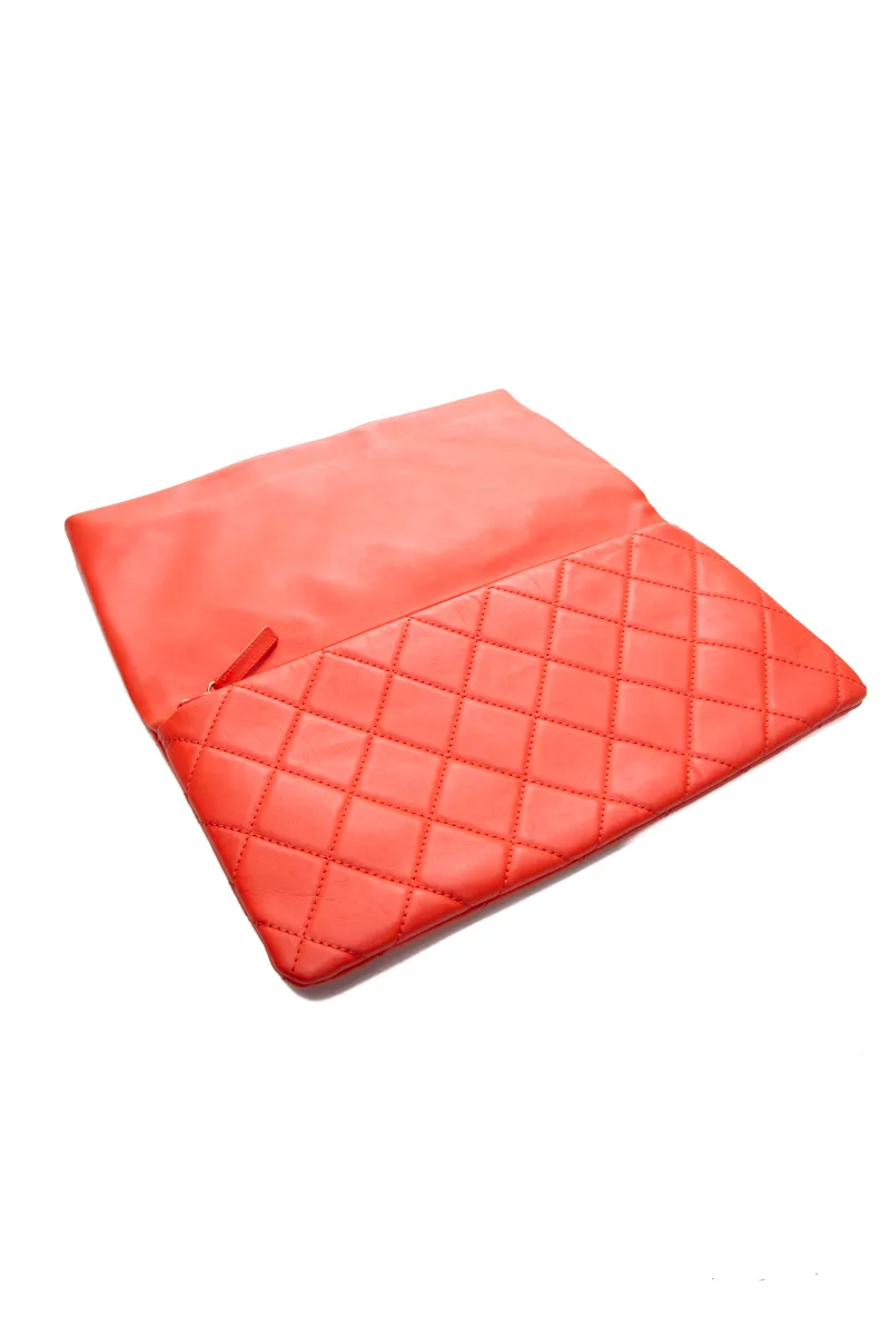 Large Foldover Clutch Bag