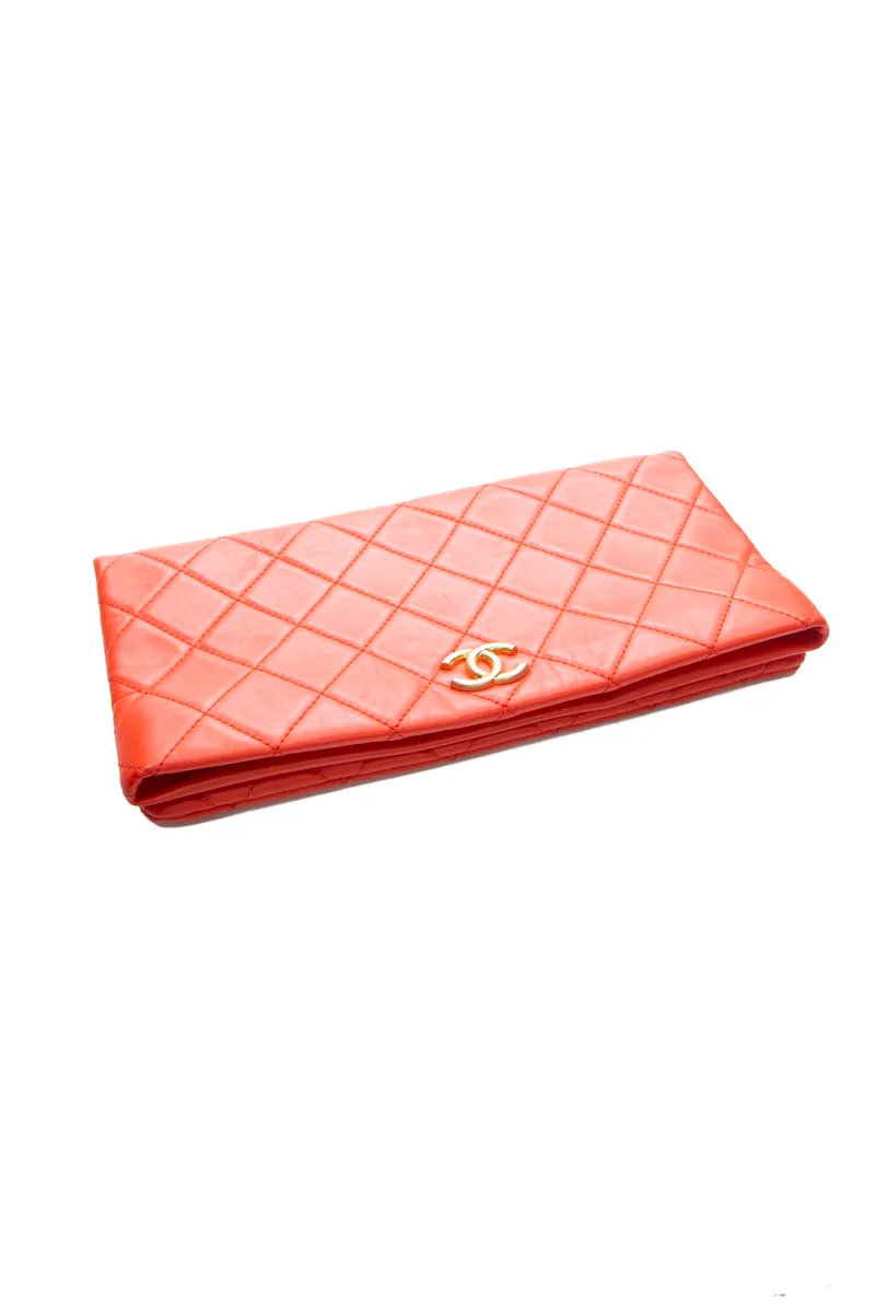 Large Foldover Clutch Bag