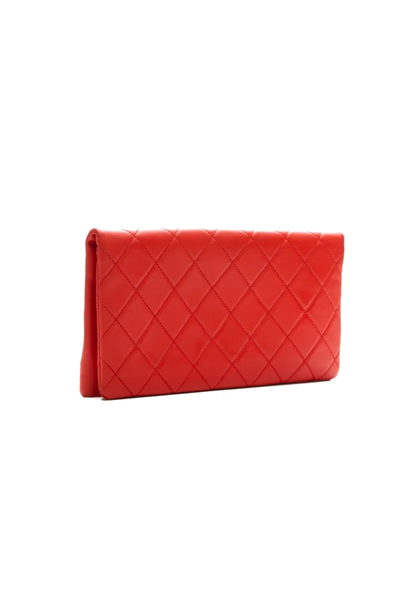 Large Foldover Clutch Bag