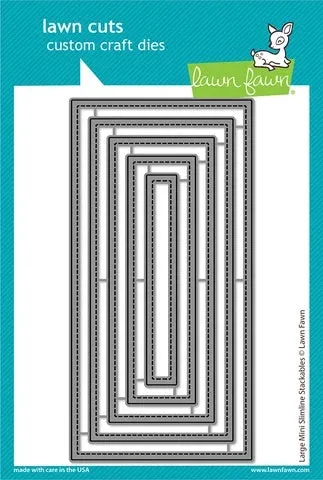 Large Mini Slimline Stackable Dies LF2732