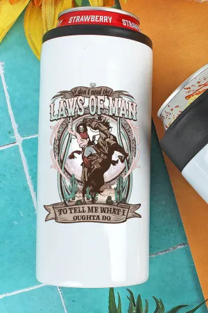 Laws Of Man Cowgirl Stainless Steel Slim Hugger