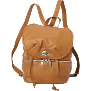 LEATHER DRAWSTRING BACKPACK