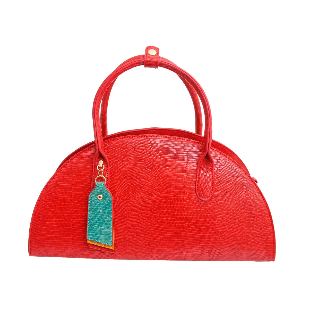 Leather Half Moon Bag