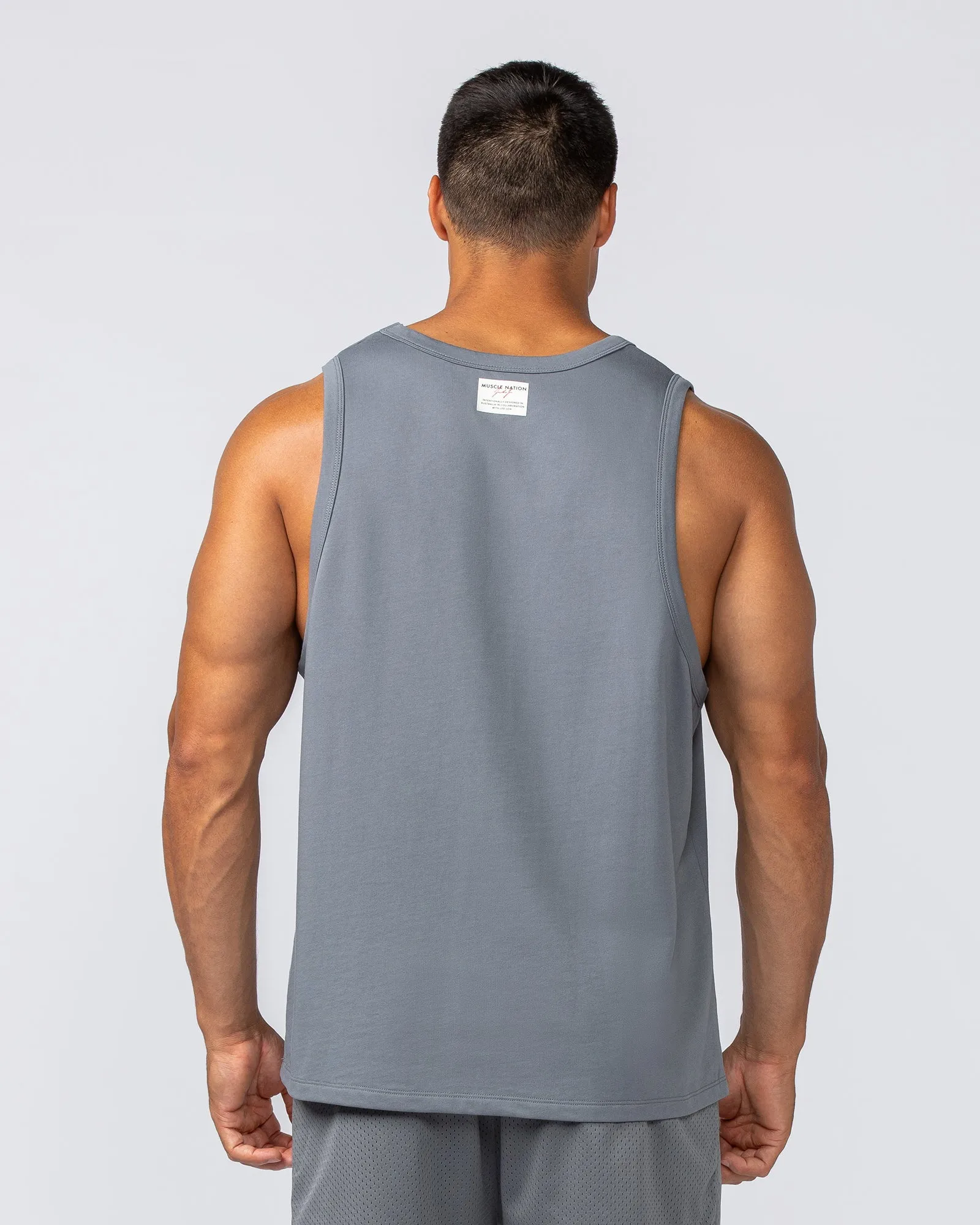 Lee Lem Loopback Tank -  Platinum Grey